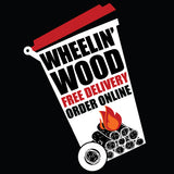 KILN DRY HARD WOOD FIRST BIN ORDER + FREE KINDLING (Incl. £30 refundable deposit)